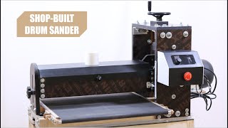 DIY  Shop built Drum Sander [upl. by Shell]