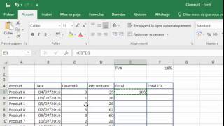 Utiliser le contenu des cellules dans les calculs Excel [upl. by Nimajeb287]