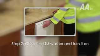 How to remove an airlock from a dishwasher [upl. by Lashoh862]