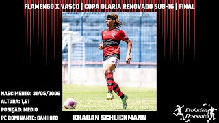 Khauan Schlickmann  Final  Copa Olaria Sub 16  2022 [upl. by Kcarb]