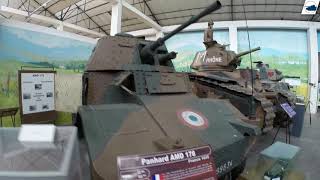 Look Inside the Panhard 178  Walkaround  Saumur Tank museum [upl. by Helenka]