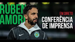 DIRETO CONFERÊNCIA DE IMPRENSA  RÚBEN AMORIM [upl. by Nwahsan813]