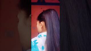 Two side simple and easy ponytail hairstyleshairtutorialytubeshorts vrialshort [upl. by Matthaeus]