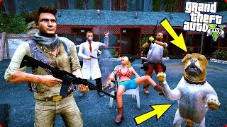 HAKKI ZOMBİLERİN ARASINDA ROTTWEİLER BULUYOR  GTA 5 ZOMBİ KIYAMETİ MODU [upl. by Eeraj266]