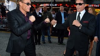 JeanClaude Van Damme Me vs Sylvester Stallone [upl. by Tirrej]