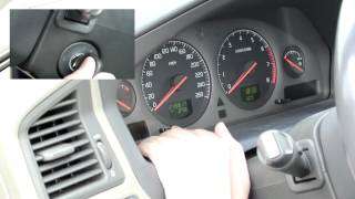 How to reset the service light in Volvo S60 First Generation [upl. by Brace]