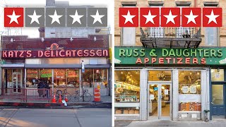 I Ranked NYCs Most Famous Restaurants from WORST to BEST [upl. by Henigman]