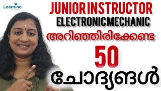 Junior Instructor Electronic Mechanic PYQ [upl. by Omocaig]