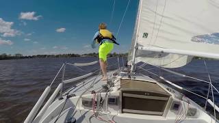 Sailing in Edenton North Carolina [upl. by Airahs]