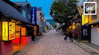 Japan’s Classic Summer Resort Town Karuizawa amp Shopping Plaza Night Illumination Walking Tour [upl. by Runkle]