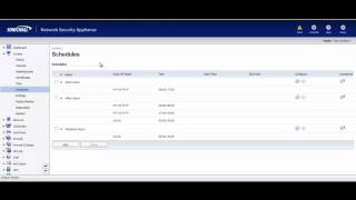 SonicWall  Administration Time and Schedule configuration [upl. by Lleryd]