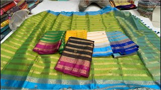 From 199 Chickpet Bangalore wholesale SareesSingle saree courier available [upl. by Arenat]