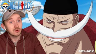 Whitebeard Arrives At Marineford  Aces Flashback  One Piece Reaction Episode 461462 [upl. by Dion]