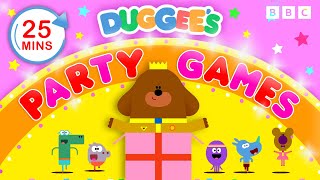 DUGGEES PARTY GAMES ⭐️  25 Minutes  Hey Duggee [upl. by Hall]