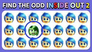 Find the Odd One Out  Inside Out 2 Edition 😊😍🔥  Easy Medium Hard Levels  Fox Quiz [upl. by Alejandro160]