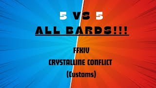 5 vs 5 ALL BARDS CUSTOM MATCHES for my birthday HAPPY quotBARDquot DAY TO ME [upl. by Htehpaj307]