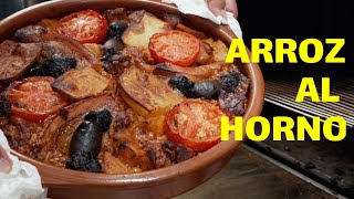 Receta Arroz al horno valenciano auténtico [upl. by Ocinom]