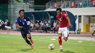 Indonesia vs Cambodia AFF Suzuki Cup 2020 Group Stage Extended Highlights [upl. by Jordana]