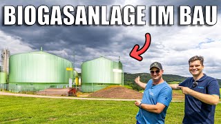 Biogasanlage bauen 🏗️  Wie funktioniert das  AgrarNils [upl. by Nawud]