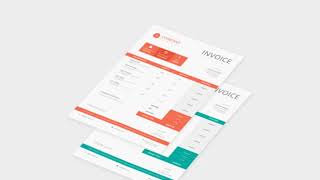 Photoshop Free Download – Company Invoice Mockup [upl. by Neik770]