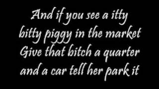 LYRICS  Itty Bitty Piggy Donk Remix  Nicki Minaj [upl. by Bertasi638]