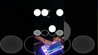 Osumania  Seiryu  Critical Crystal hyper osugame games asmr osu music keyboard osumania [upl. by Kenwood229]