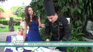 Receta de tártar de atún del Chef Rugerio Hostería Las Quintas con Denisse Wolf [upl. by Earaj]