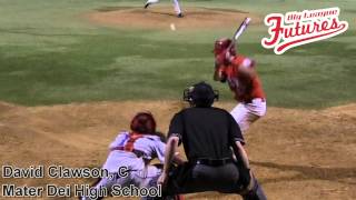 David Clawson C Mater Dei High School Class of 2016 Grand Slam vs Serra a the theborasclassic [upl. by Royo]