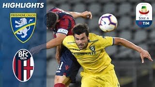 Frosinone 00 Bologna  Il Frosinone guadagna il primo punto dopo il ritorno in Serie A  Serie A [upl. by Sharona]