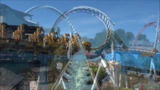 Shockwave Drayton Manor UK  Intamin Rides [upl. by Torry]