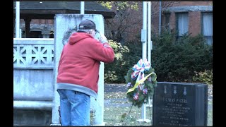 Elmira Honors Veterans with Ceremonies Wreath Laying and Operation Greenlight [upl. by Rasure811]