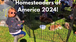 A 6 Year Old Reviews The Homesteaders of America 2024 Conference [upl. by Buckie949]