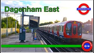 District Line Trains at Dagenham East  London Underground 02062023 [upl. by Wilfreda787]