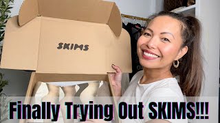 Skims Haul  TryOn  First Impressions  HONEST Review  Winter Sale skims skimshaul [upl. by Nyleahs]