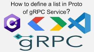 How to define a Proto to send a list in gRPC Service  C NetCore [upl. by Audry]