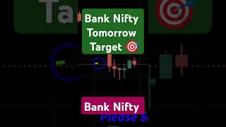 Bank nifty Prediction  Bank Nifty Tomorrow Target 🎯 Trending Shorts  Bank nifty banknifty short [upl. by Soinotna]