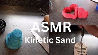 Satisfying Kinetic Sand ASMR Day 4 [upl. by Aneev]