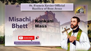 7 AM Konkani Mass  Basilica of Bom Jesus  19 November 2023 [upl. by Alleber]