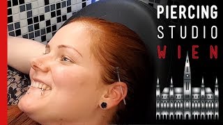 💉 Industrial Rook und Septum 💉 3 PIERCINGS IN 1 💉 Marcs Piercing TV [upl. by Stauffer115]