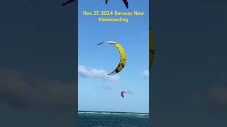 Nov 27 2024 Boracay Now Kiteboarding kiteboarding [upl. by Mariann]