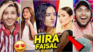 Hira Faisal Latest Trending Tiktok Reels Reaction 😍🔥  hirafaisal  Garam Samosa [upl. by Pickar]