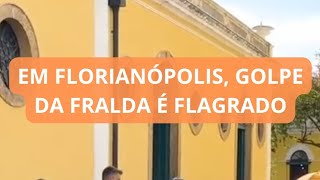 Em Florianópolis golpe da fralda é flagrado [upl. by Ahsata]