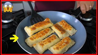 LANCHE DE FRIGIDEIRA COM APENAS 3 INGREDIENTES PRONTO EM POUCOS MINUTOS 😱 [upl. by Breena]