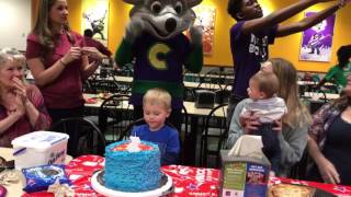 Daxtons 3rd Birthday Party  Chuck E Cheese Rockwall TX [upl. by Rolando]