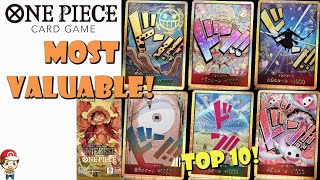 The Most Valuable Gold DON Cards from PRB01 Top 10 Super Parallel DON One Piece TCG News [upl. by Audrie163]