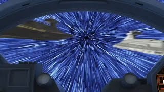 Star Wars Canon Every Hyperspace Jump and Exit [upl. by Cynarra]