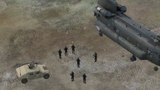 DCS ArrowHead mission feature  Vehicle  troops transport [upl. by Norbel]