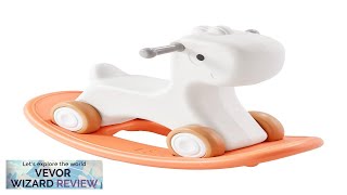 VEVOR 3 in 1 Rocking Horse for Toddlers 13 Years Baby Rocking Review [upl. by Marketa]