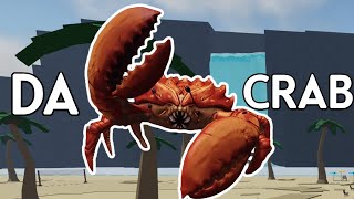 how to become the crab  The strongest battlegrounds [upl. by Enylorac]