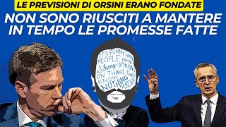 Non sono riusciti a mantenere le promesse fatte orsini politics news [upl. by Diamante]